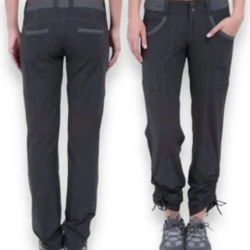 KUHL Women’s Durango dark gray hiking pants,  size 8